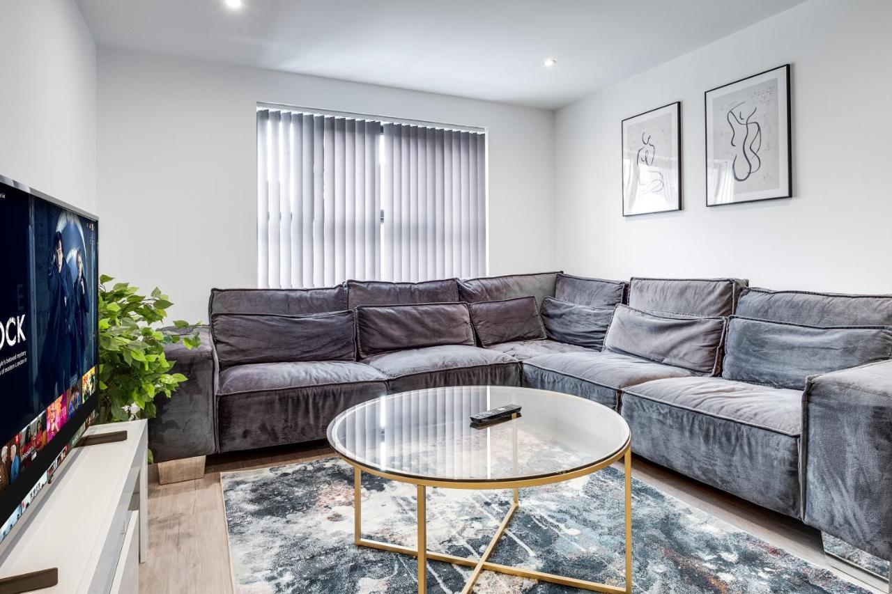 Ebra Stays - Choice Of 2 Or 3 Individual Beds - Luxury New Build Apartment ✪ City Centre, Digbeth ✓ Smart Tv'S & Large Corner Sofa - Birmingham Esterno foto