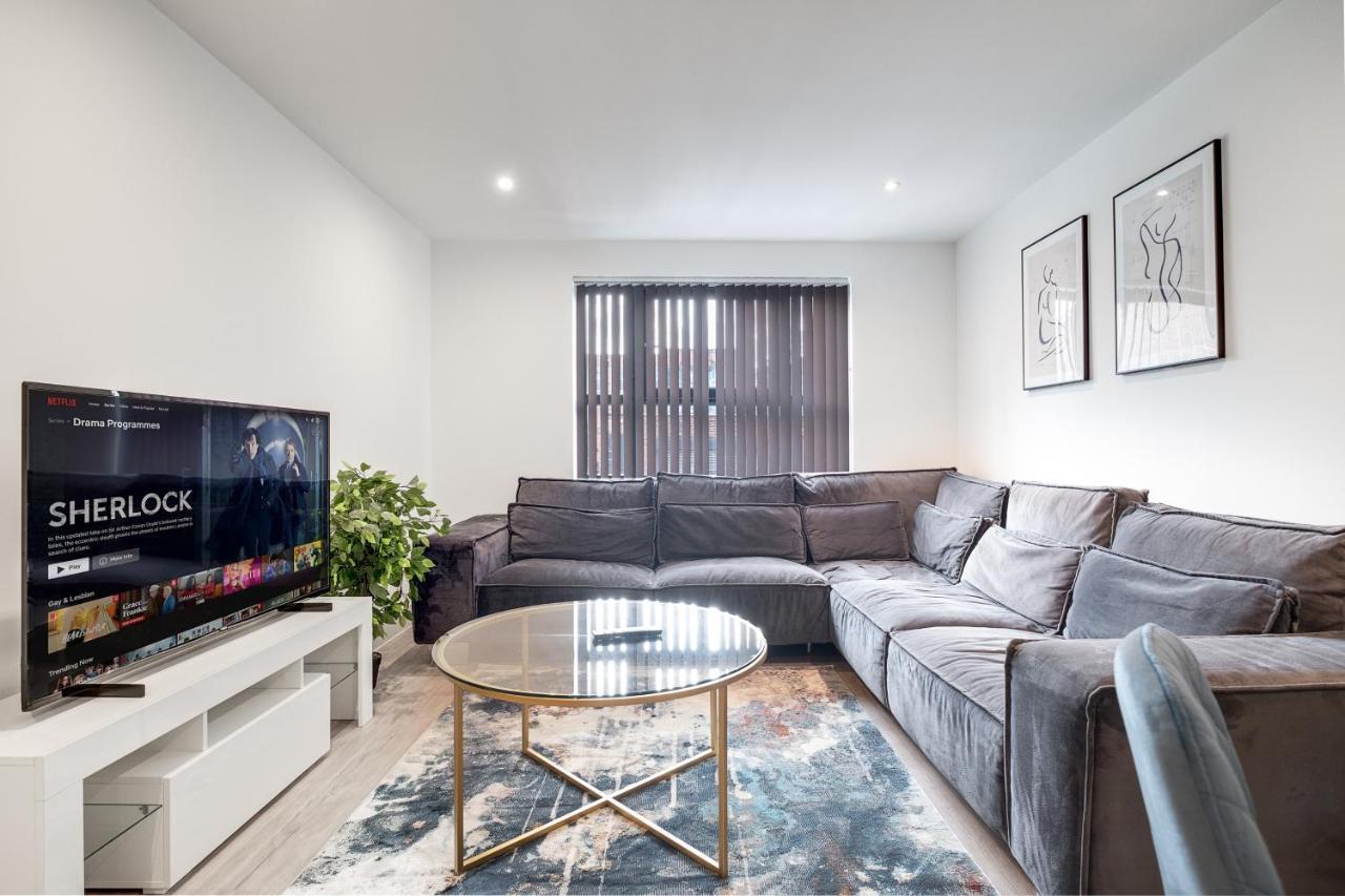 Ebra Stays - Choice Of 2 Or 3 Individual Beds - Luxury New Build Apartment ✪ City Centre, Digbeth ✓ Smart Tv'S & Large Corner Sofa - Birmingham Esterno foto