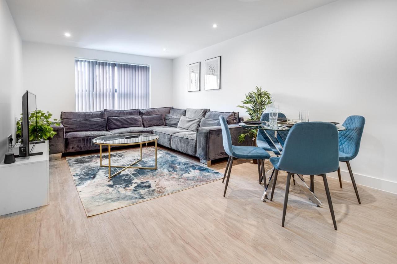 Ebra Stays - Choice Of 2 Or 3 Individual Beds - Luxury New Build Apartment ✪ City Centre, Digbeth ✓ Smart Tv'S & Large Corner Sofa - Birmingham Esterno foto